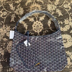 Goyard Boheme Hobo Bag Navy